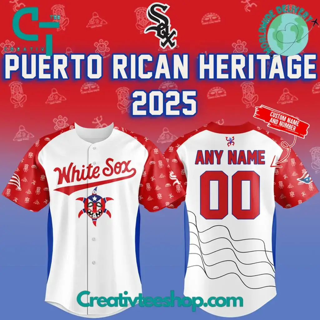 Chicago White Sox X Puerto Rican Heritage 2025 Special Baseball Jersey Image