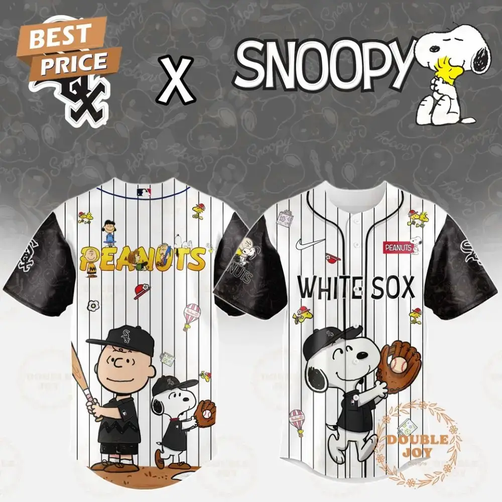 Chicago White Sox X Snoopy 2025 Limited Edition Baseball Jersey Image