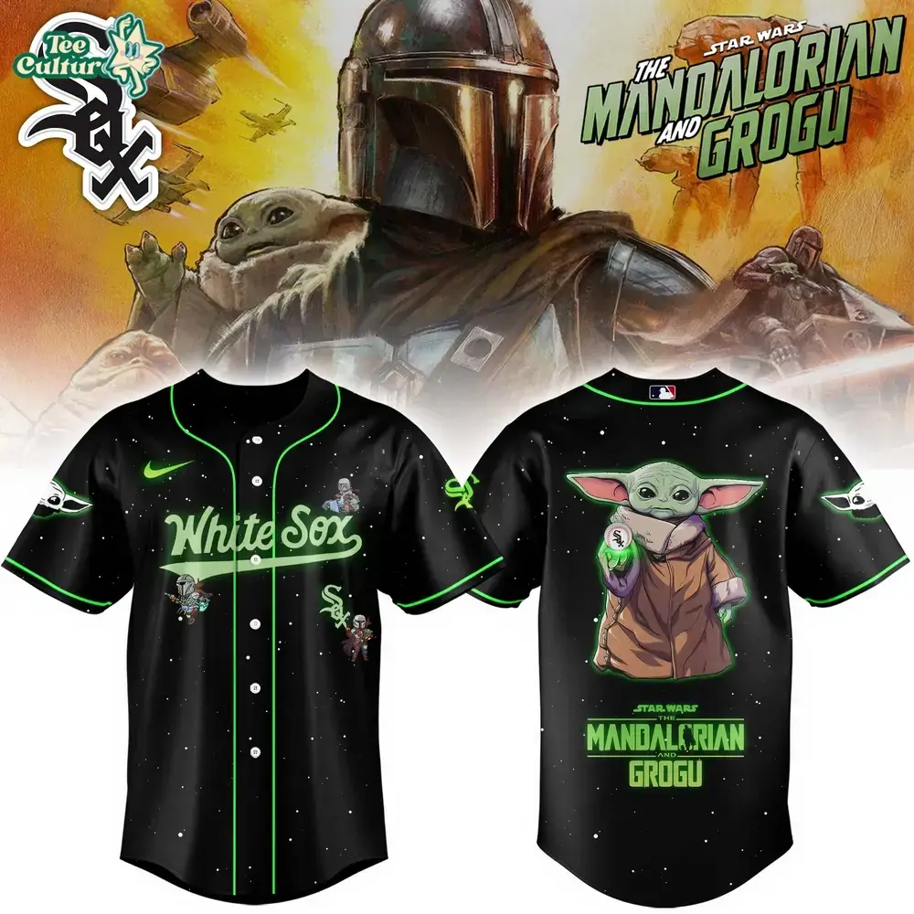 Chicago White Sox x The Mandalorian & Grogu Exclusive Limited Jersey Image