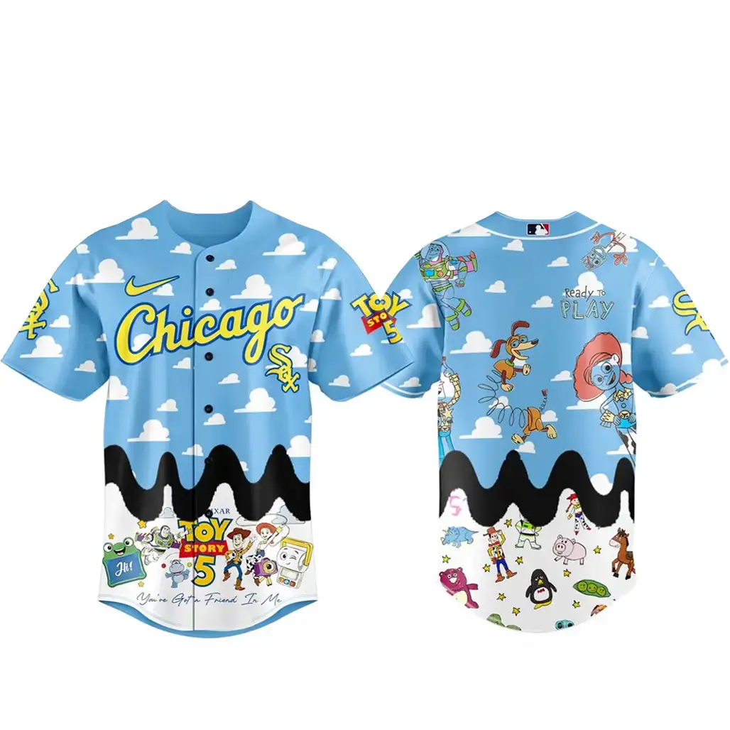 Chicago White Sox x Toy Story 5 Baseball Jersey Version 1 Image