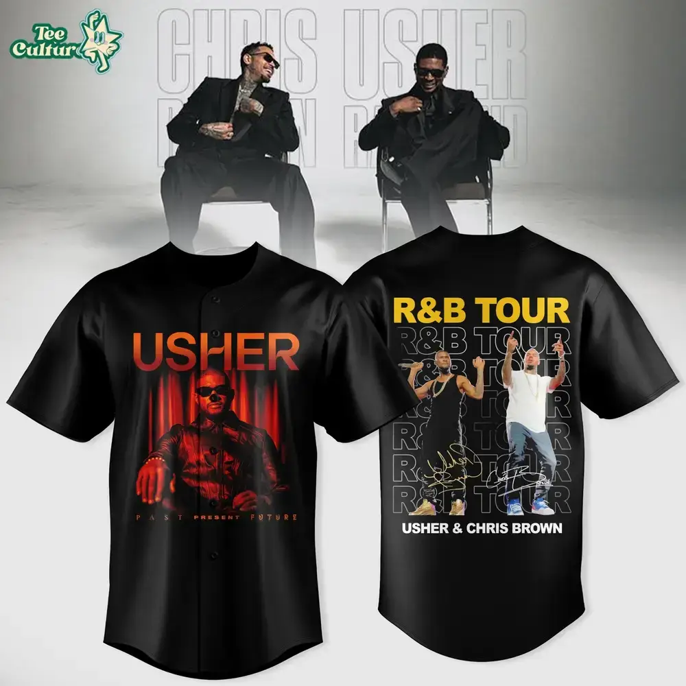 Chris Brown and Usher - The R&B Tour Edition Jersey Ver3 Image