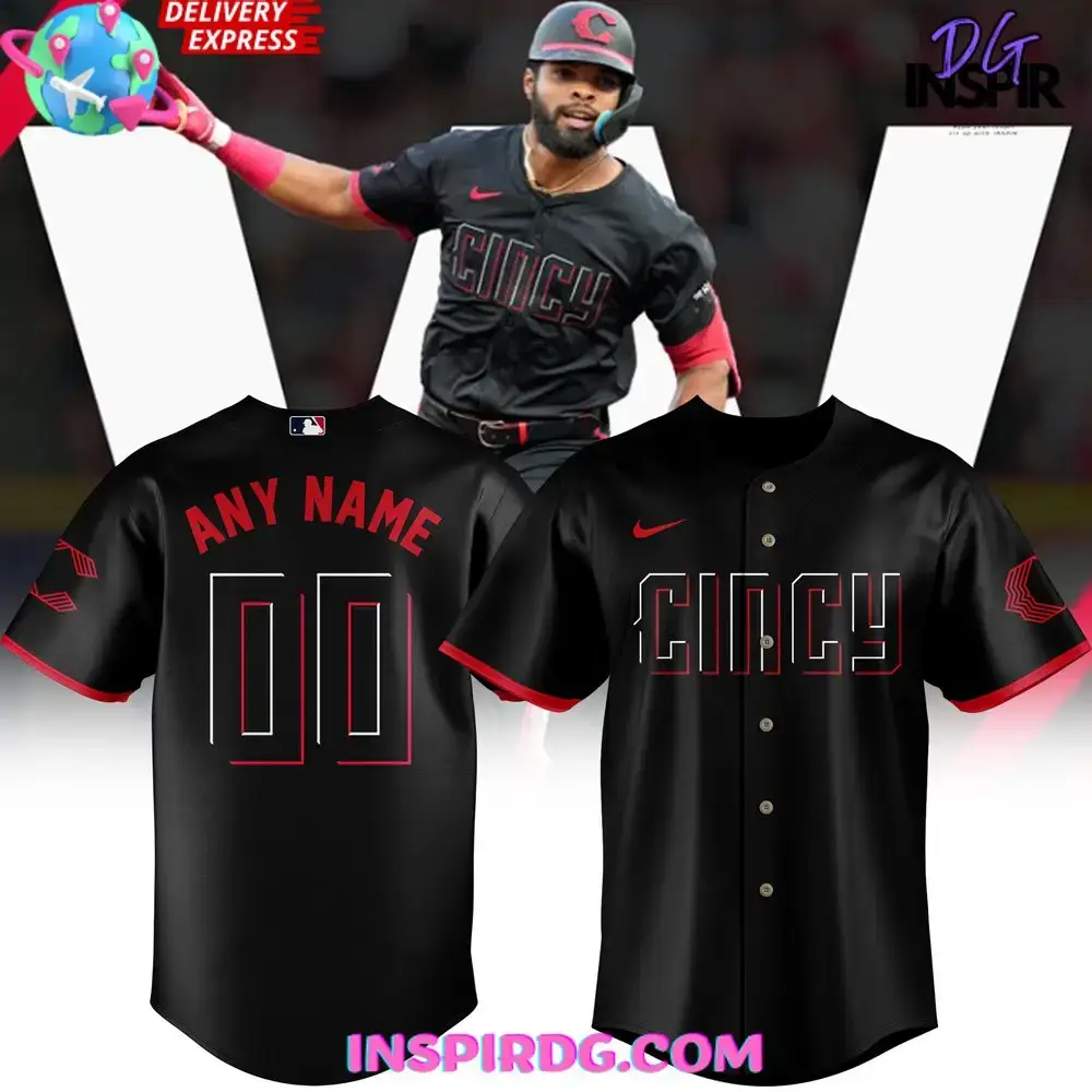 Cincinnati Reds City Connect Edition Baseball Jersey Image