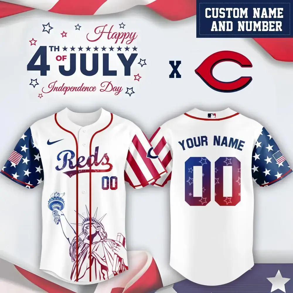 Cincinnati Reds Mlb X Bluey And Bingo Special Edition Jersey Image