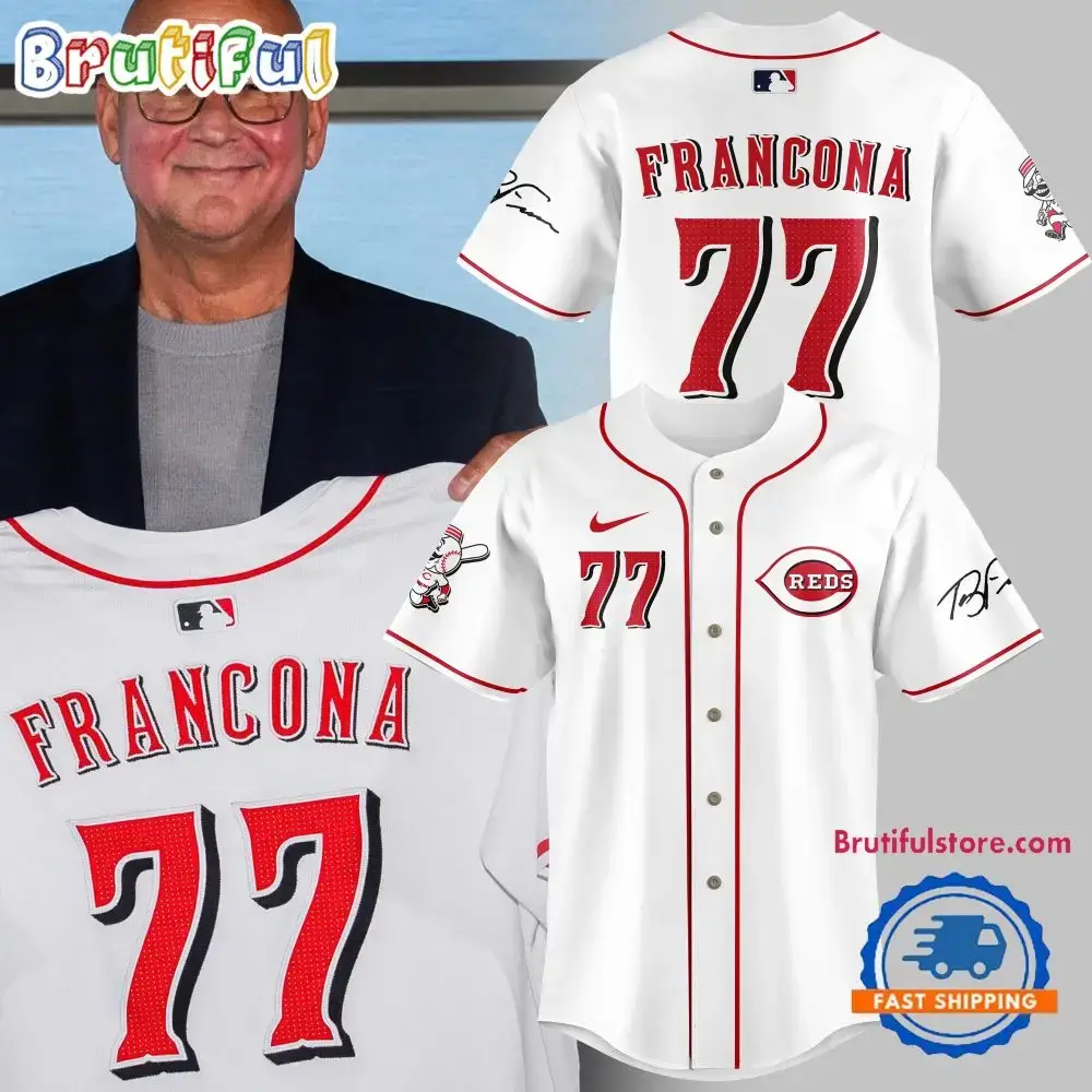 Cincinnati Reds Special Edition Terry Francona Signature Jersey Shirt Image
