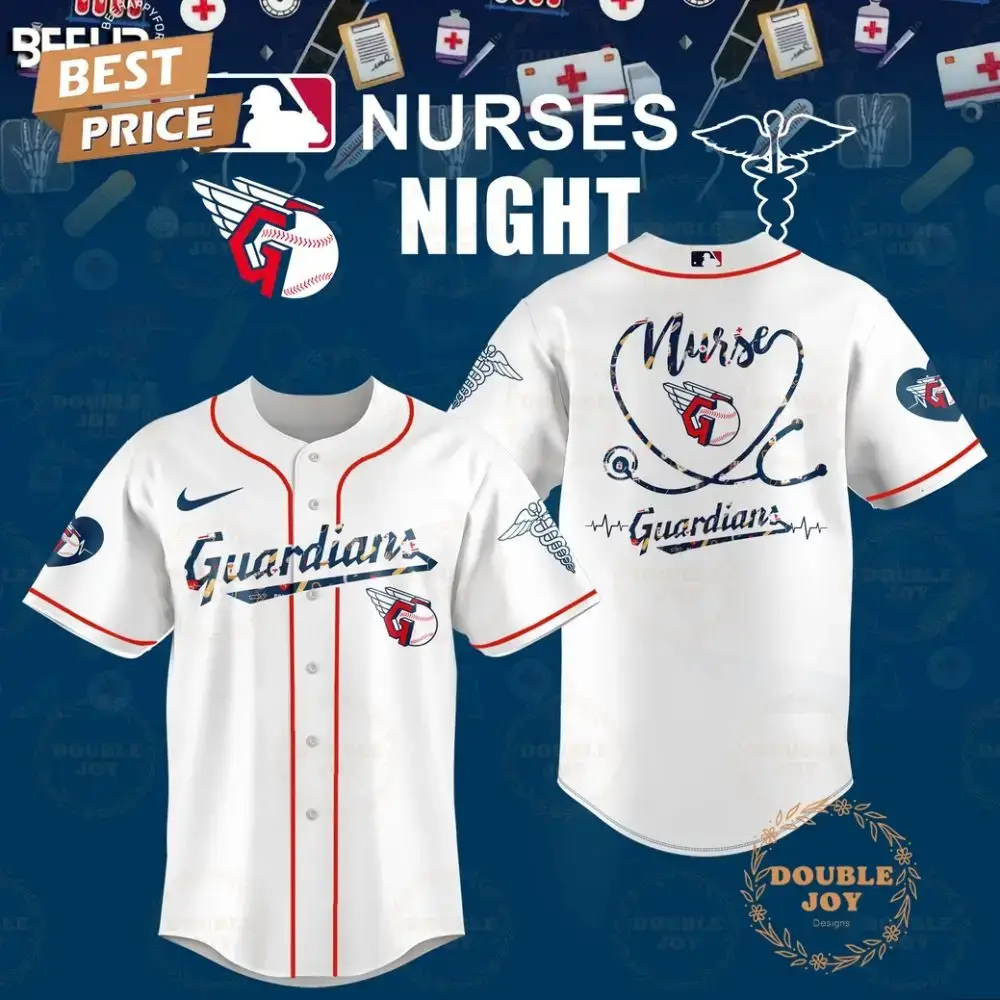 Cleveland Guardians 2025 Nurses Night Special Edition Baseball Jersey Image