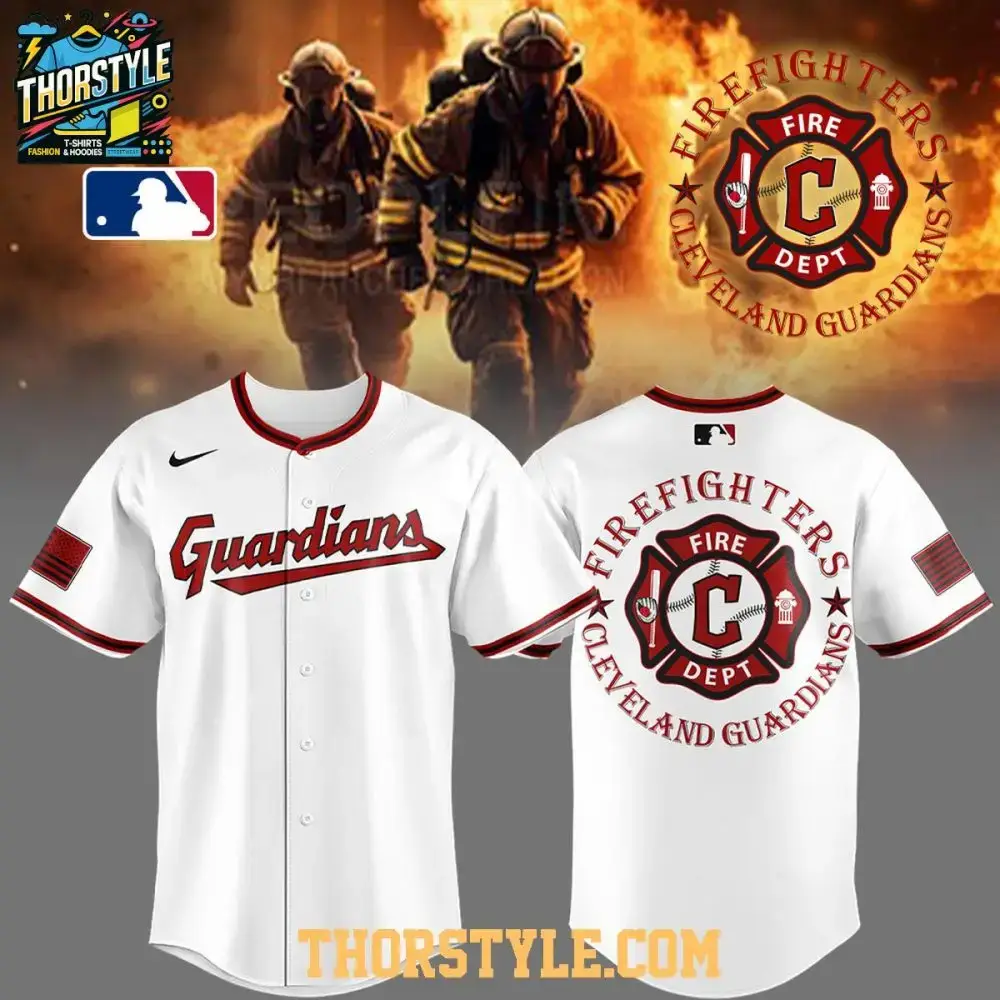 Cleveland Guardians Firefighter Appreciation And Tribute Night 2026 Jersey Image