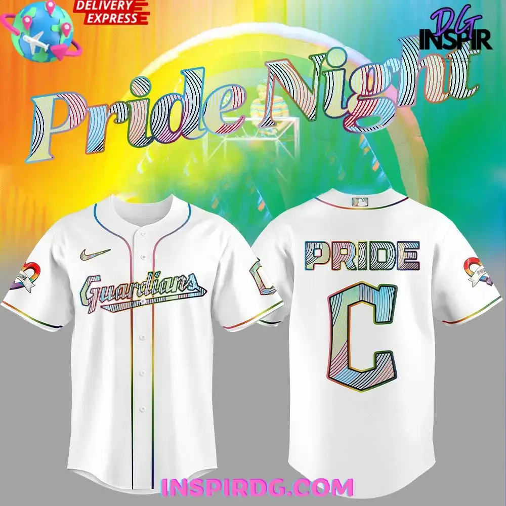 Cleveland Guardians Lgbtq Pride Night 2025 Baseball Jersey Image