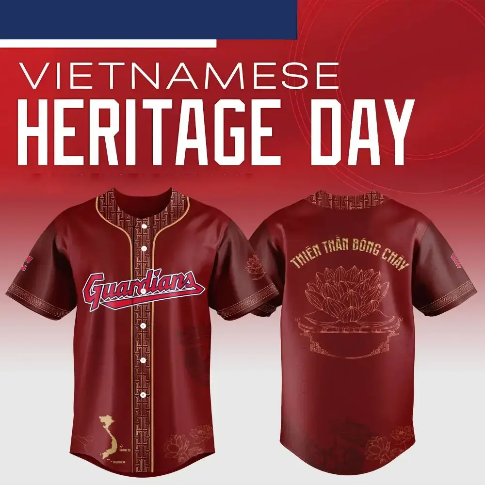 Cleveland Guardians Mlb X Vietnamese Heritage Night Baseball Jersey Image