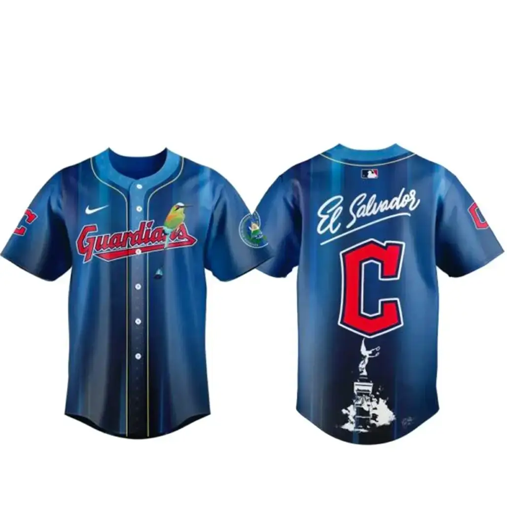 Cleveland Guardians Salvadoran Heritage Day 2026 Baseball Jersey Image