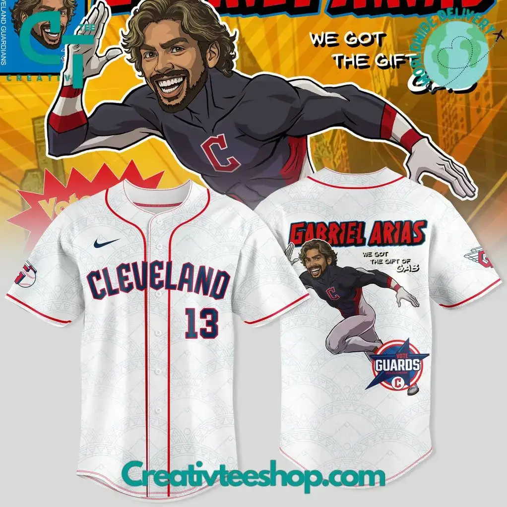 Cleveland Guardians X Guardian Power: All-Star Edition "Gabriel Arias" Special Baseball Jersey Image