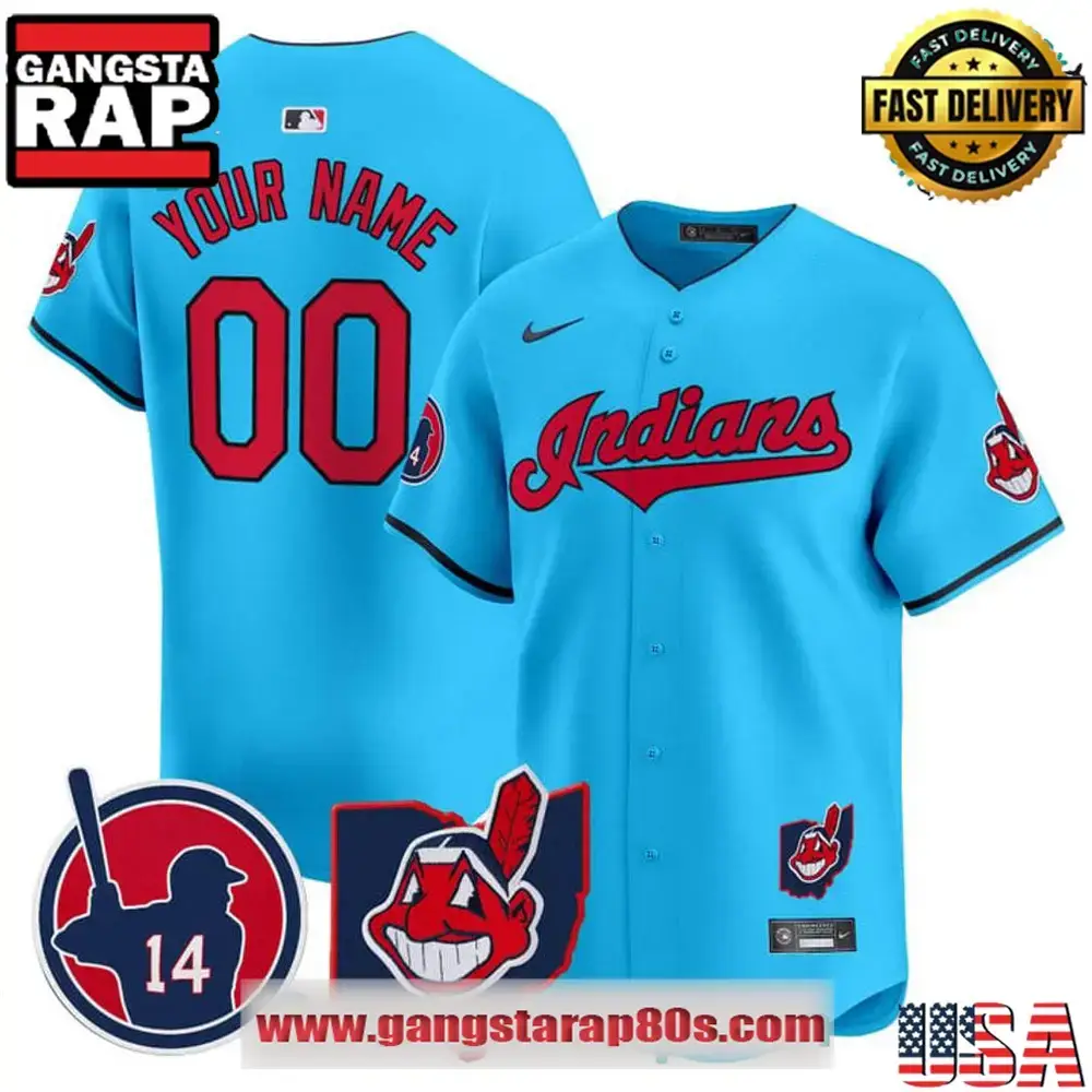 Cleveland Indians Larry Doby Limited Edition Baseball Jersey Image