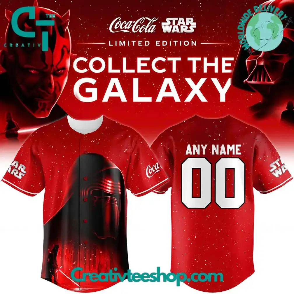 Coca-Cola X Star Wars Collect The Galaxy Darth Vader Custom Jersey Image