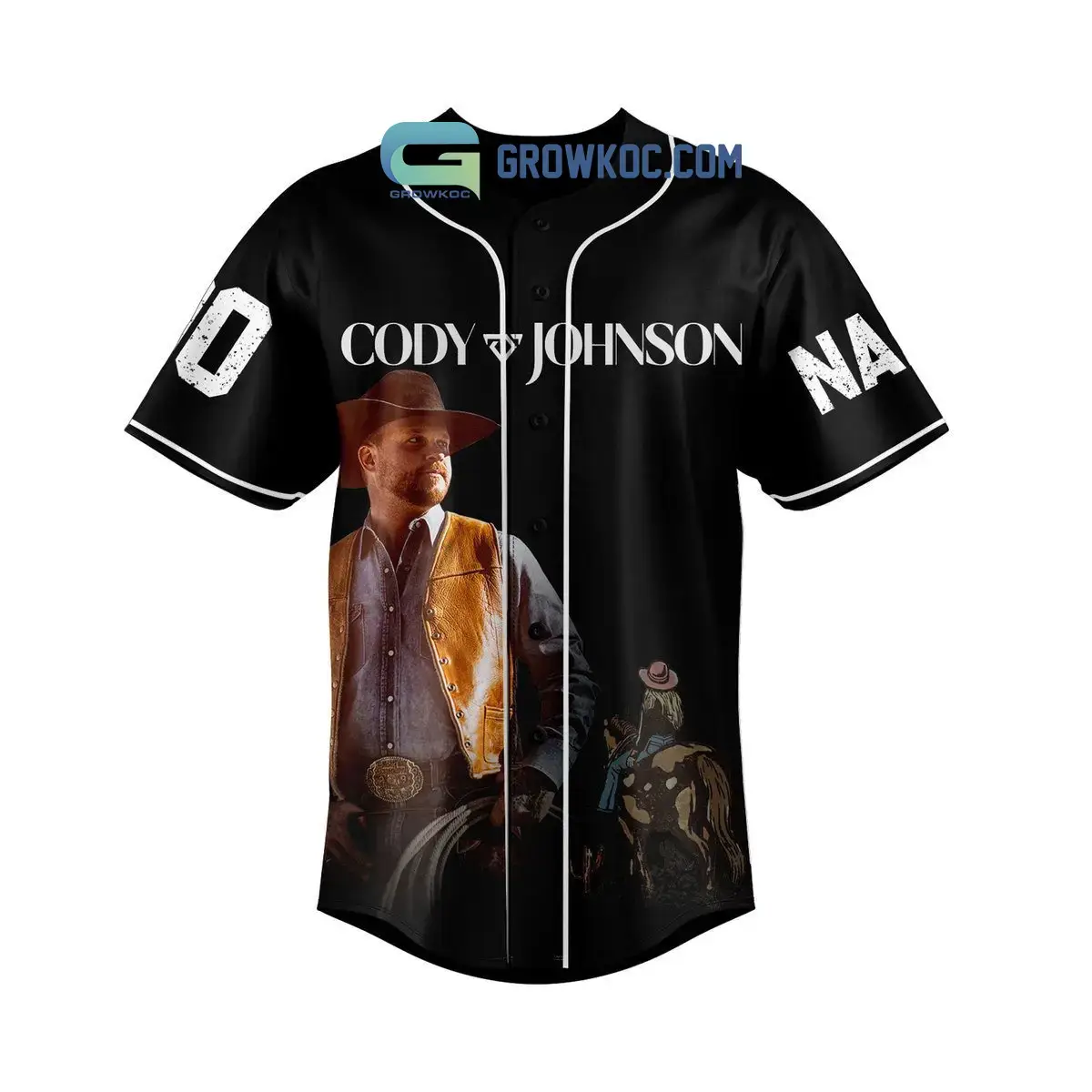 Code Johnson Long Live Cowgirls Personalized Baseball Jersey Image