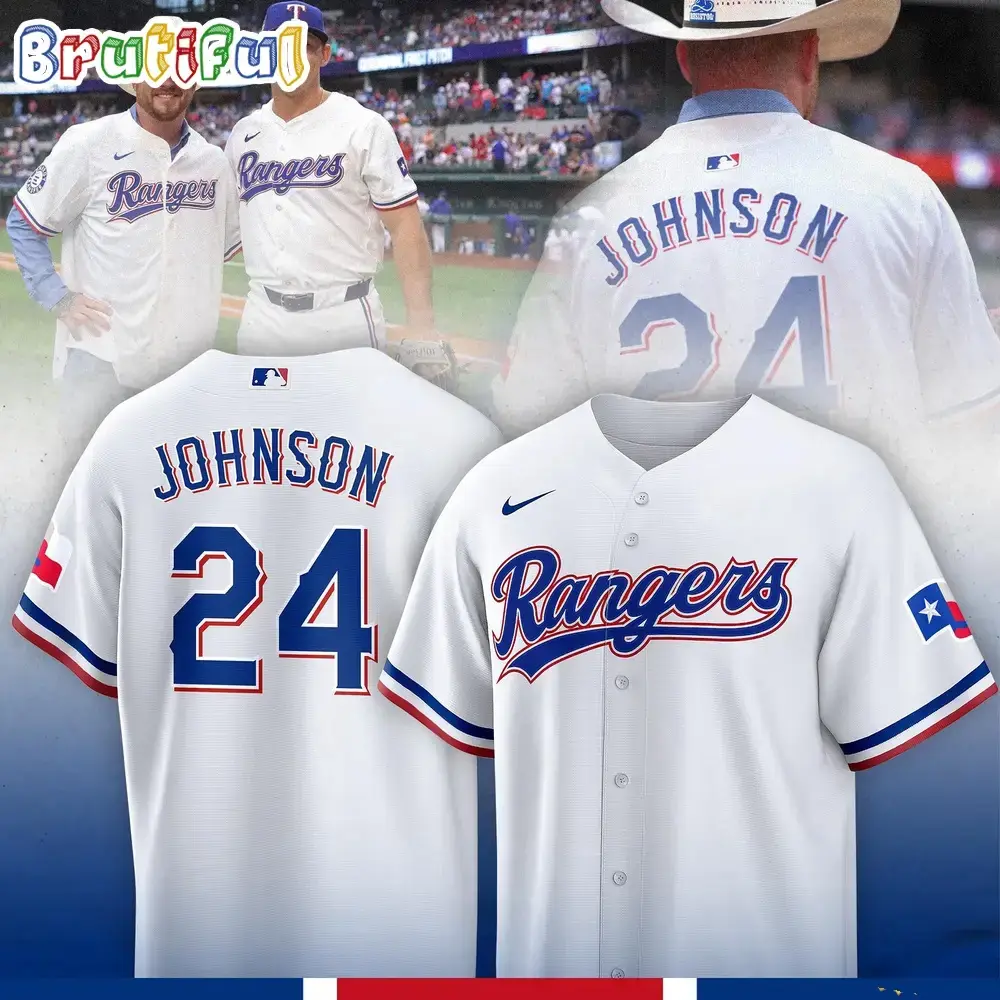 Cody Johnson Texas Rangers BaseBall Jersey Image