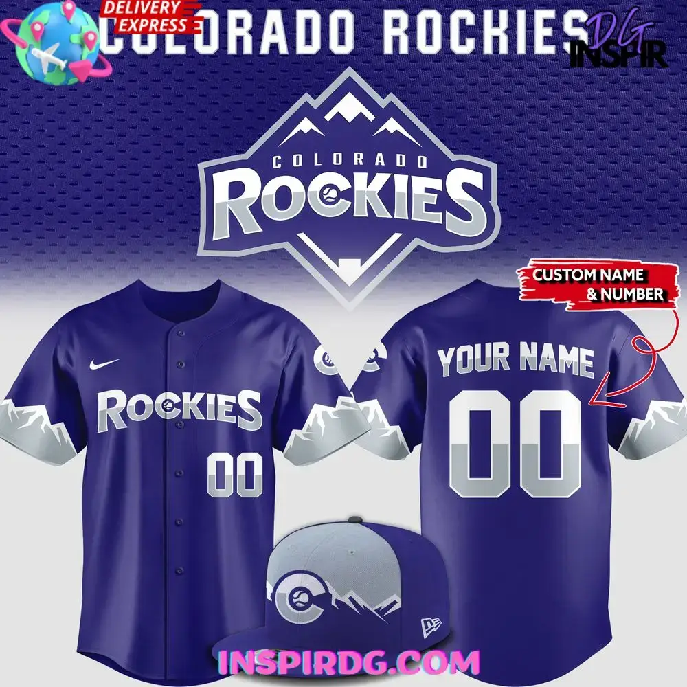 Colorado Rockies New Season 2025 Baseball Jersey Image