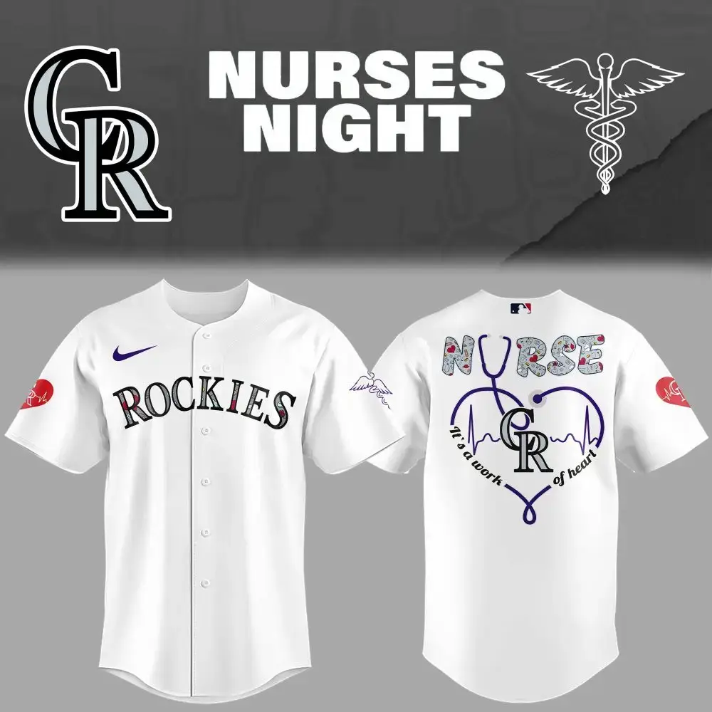 Colorado Rockies Nurses Night Jersey - Celebrate Healthcare Heroes In Style! Image