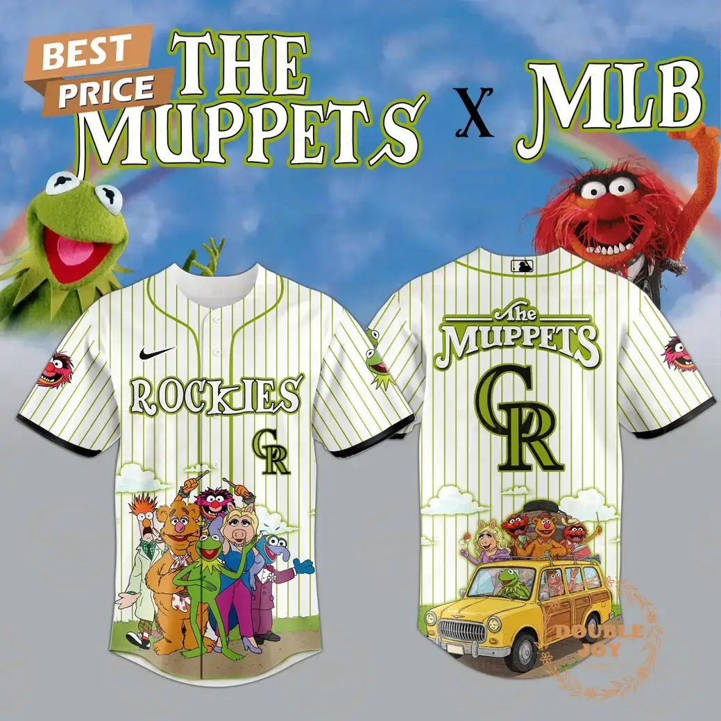 Colorado Rockies The Muppets 2025 Limited Edition Baseball Jersey Image