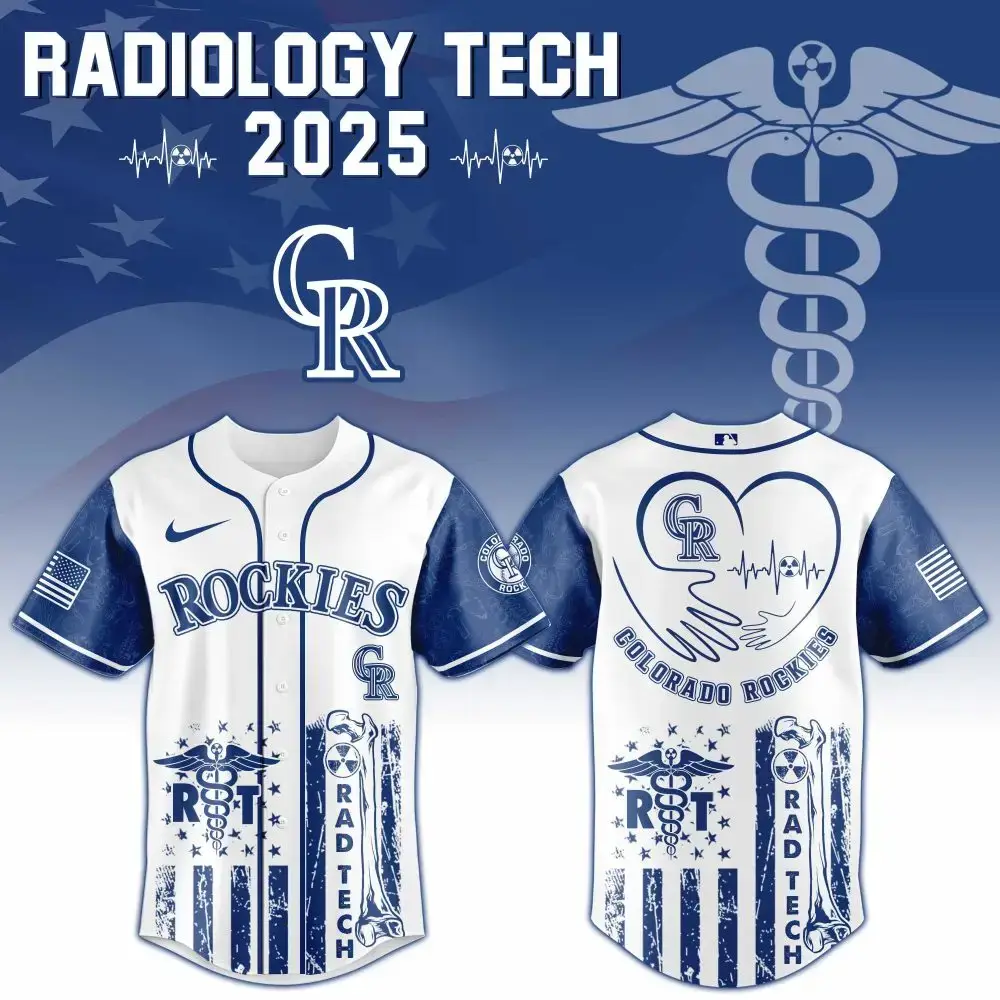 Colorado Rockies X Radiology Tech Night Exclusive Design Jersey Image