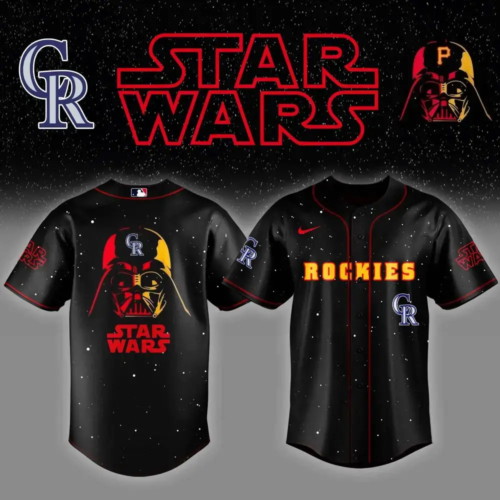Colorado Rockies X Star Wars Night Baseball Jersey Image