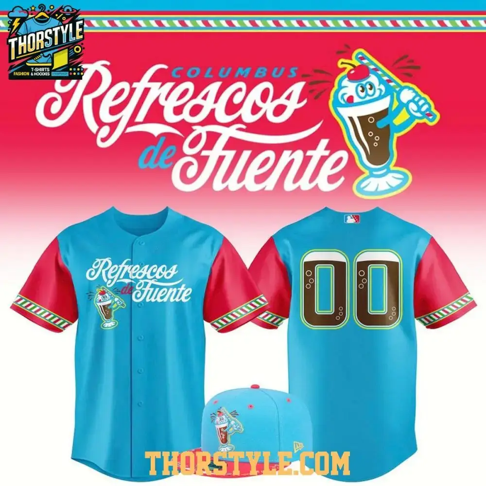 Columbus Clingstones Refrescos De Fuente 2026 Personalized Baseball Jersey Image