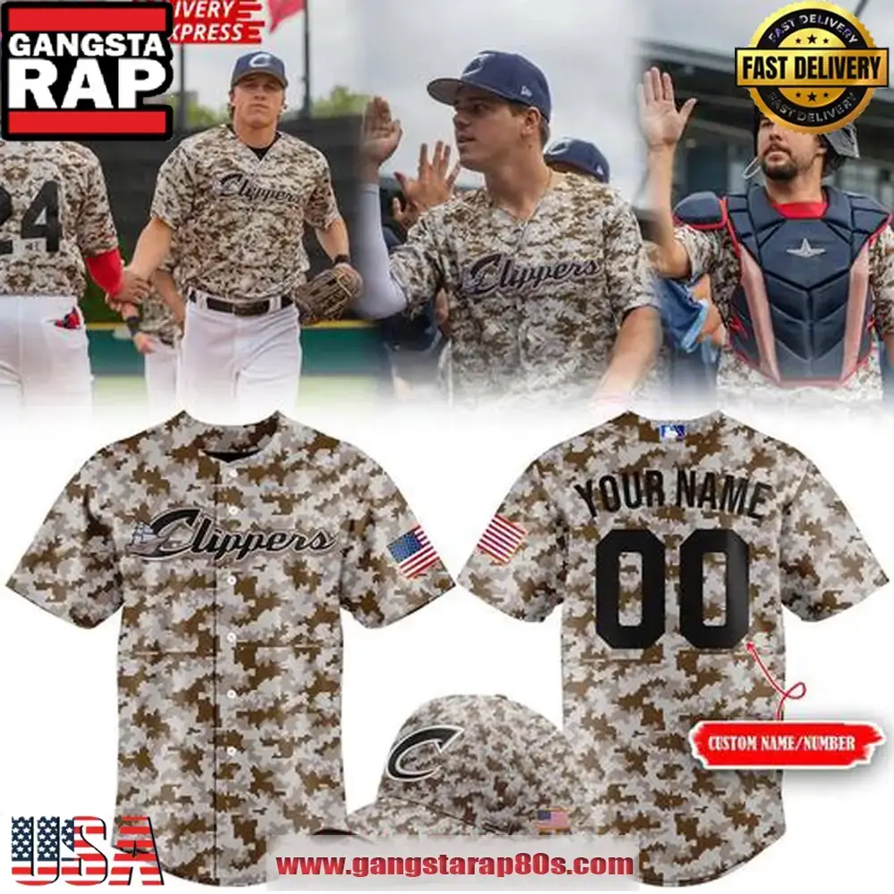 Columbus Clippers OT Sports 2025 Special Camo Baseball Jersey Shirt Image