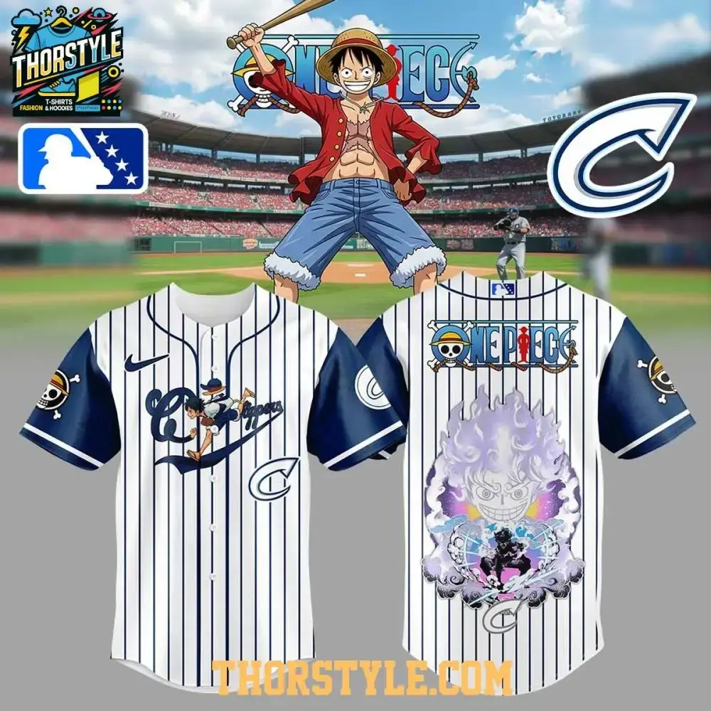Columbus Clippers X One Piece Straw Hat Crew 2026 Baseball Jersey Image