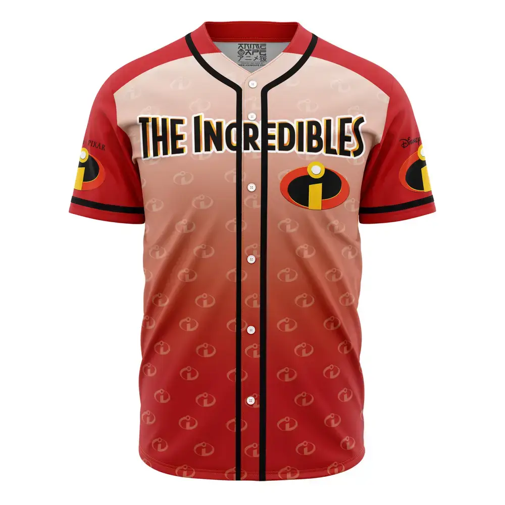Cool The Incredibles Baseball Jersey – Red, Premium Quality For Fans Image