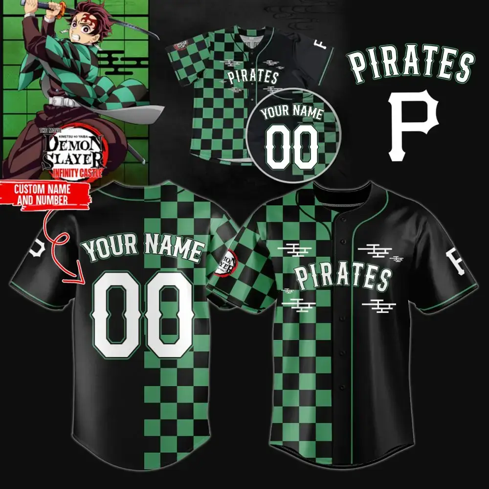 Custom Anime-Inspired Baseball Jersey - Add Your Name & Number - Perfect Gift! Image