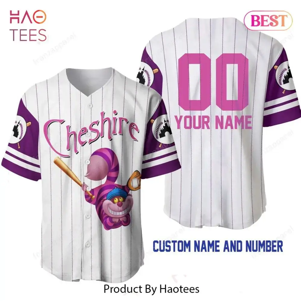 Custom Cheshire Baseball Jersey - Add Your Name & Number - Limited Edition! Image