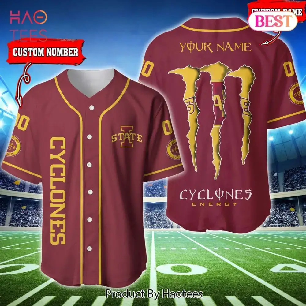 Custom Cyclones Jersey - Personalized Name & Number Sports Fan Gift Image