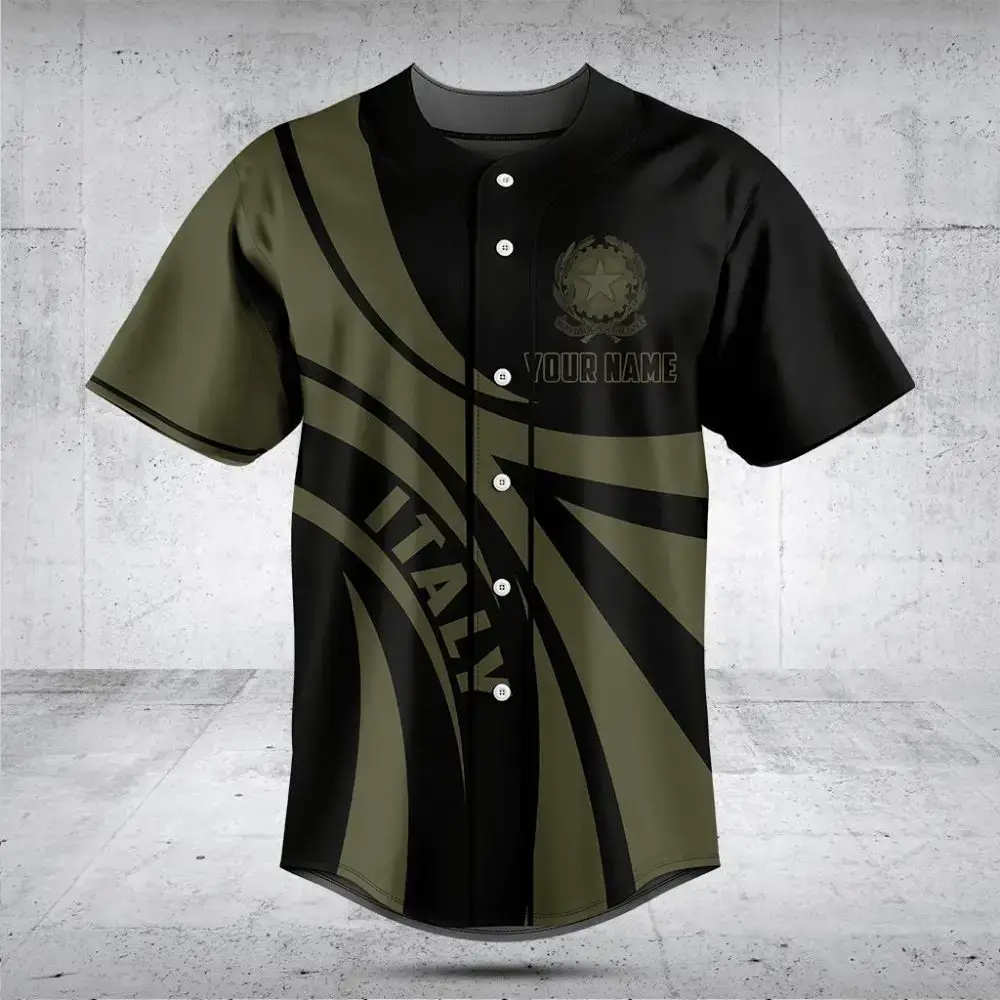 Custom Italy Baseball Jersey - Personalized Sportswear For Fans & Teams Image