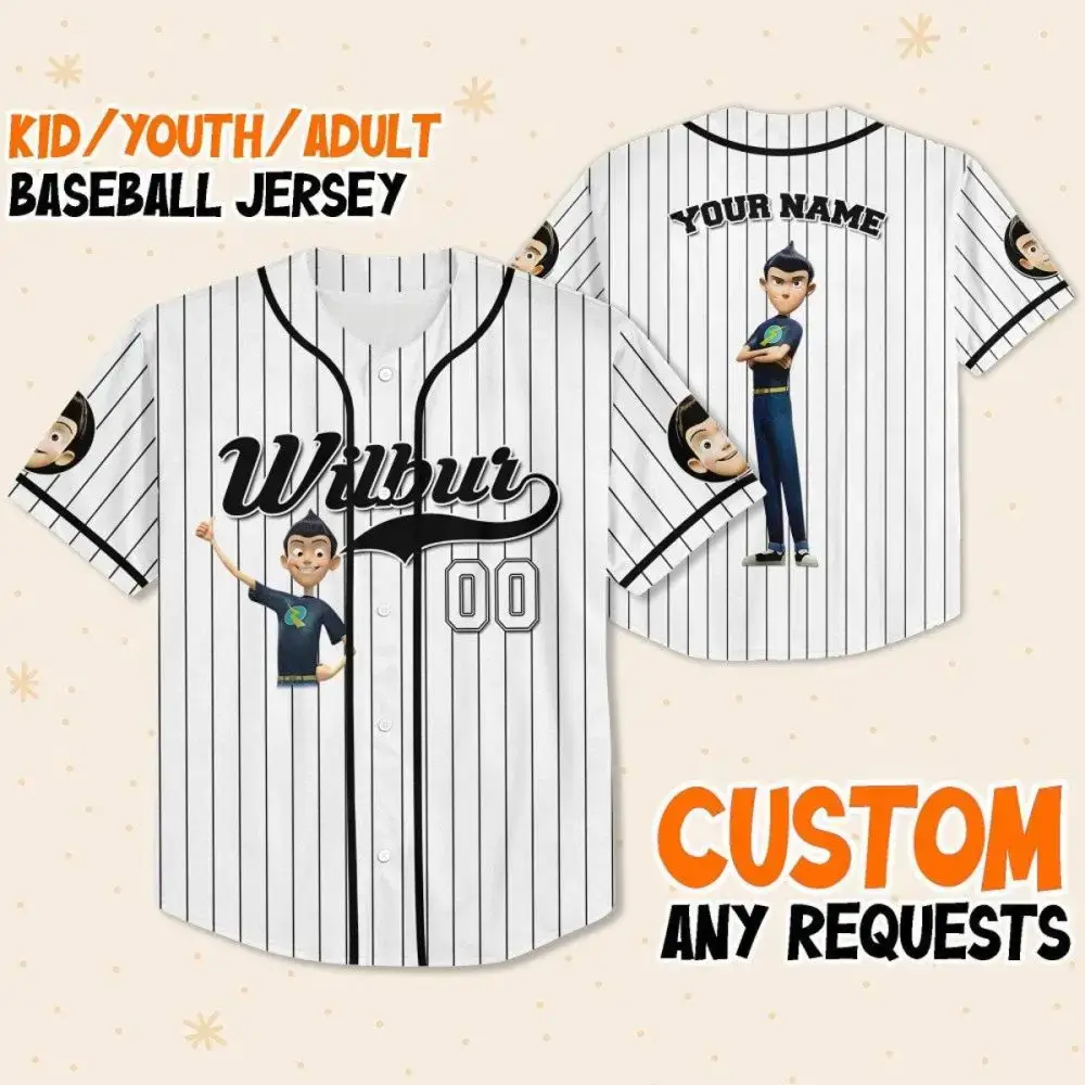 Custom Kids/Youth/Adult Baseball Jersey – Personalize Your Name & Design! Image