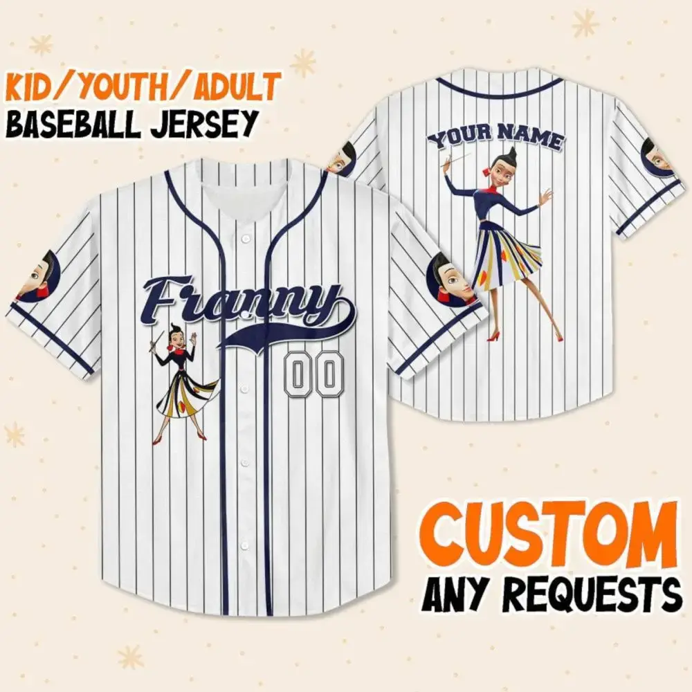 Custom Kids/Youth/Adult Baseball Jersey - Personalized Name & Design - Perfect Gift! Image