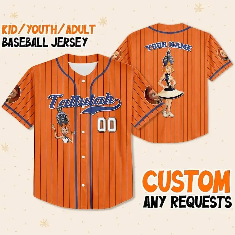 Custom Kid/Youth/Adult Baseball Jersey - Personalize With Your Name & Design! Image