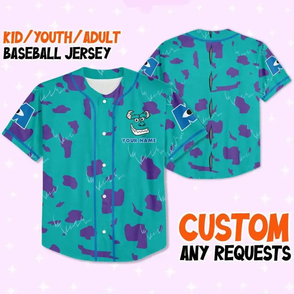 Custom Kid/Youth/Adult Baseball Jersey - Personalized Design & Sizes Available Image