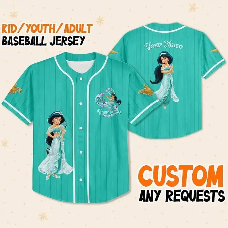 Custom Kid/Youth/Adult Baseball Jersey - Personalized Design With Your Name Image