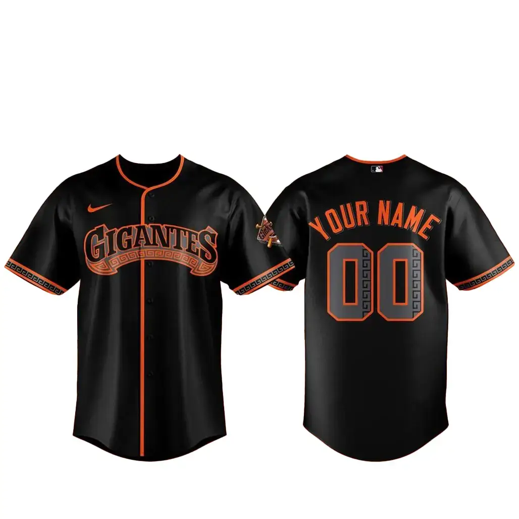 Custom Name and Number San Francisco Giants Alternate Jersey 2026 Baseball Jersey Image