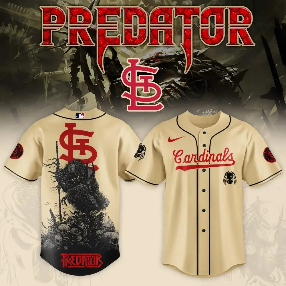 Custom St. Louis Cardinals Mlb X Predator Baseball Jersey Image