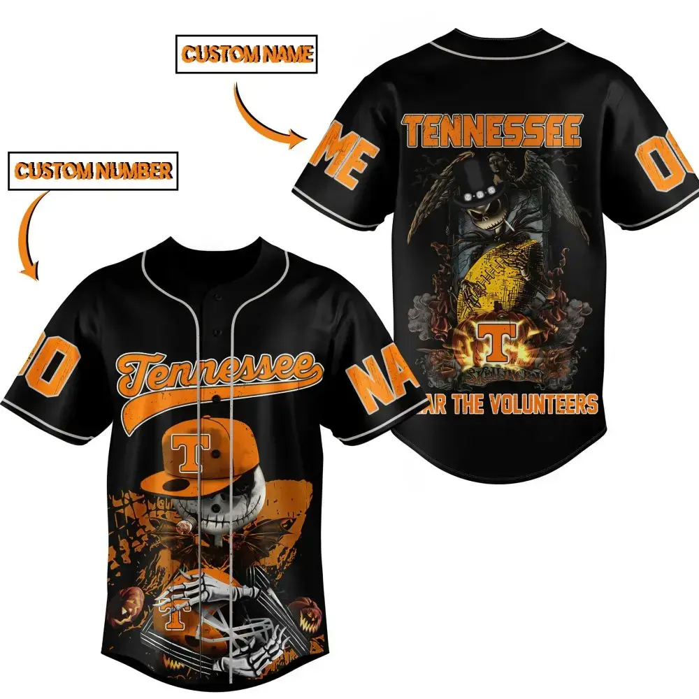 Custom Tennessee Baseball Jersey – Personalized Name & Number – Unique Fan Apparel Image