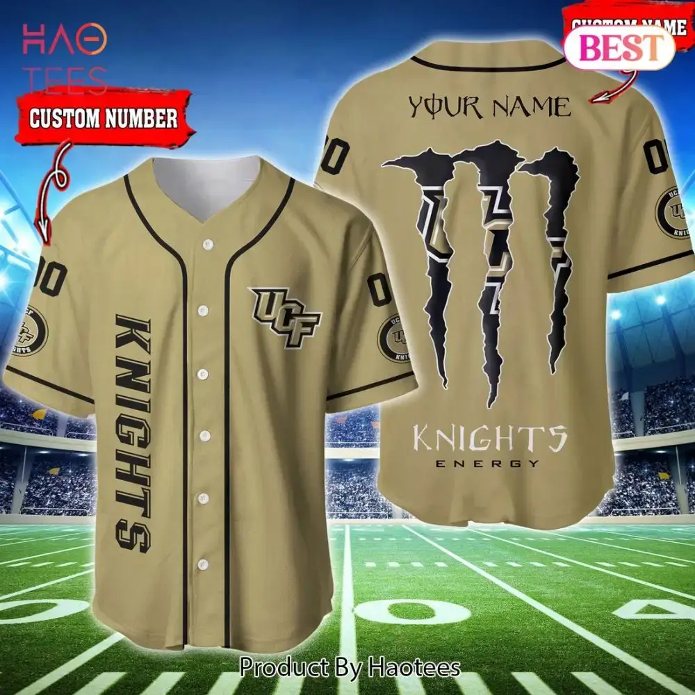 Custom Ucf Knights Baseball Jersey - Personalize Your Name & Number - Limited Edition Sportswear Image