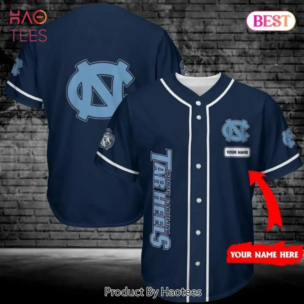 Custom Unc Tar Heels Jersey - Personalized Name & Logo Sportswear Image