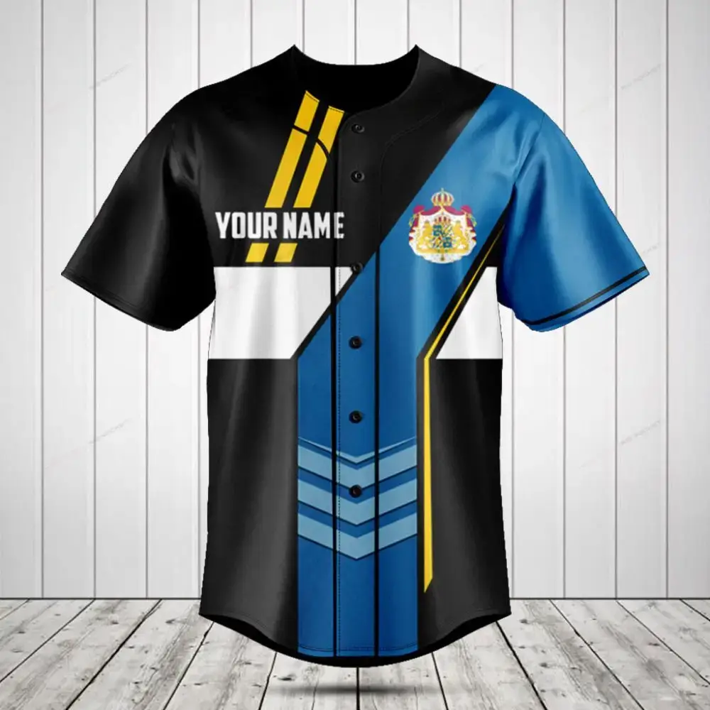 Customizable Baseball Jersey – Personalized Name & Stylish Design, Perfect For Teams & Fans! Image