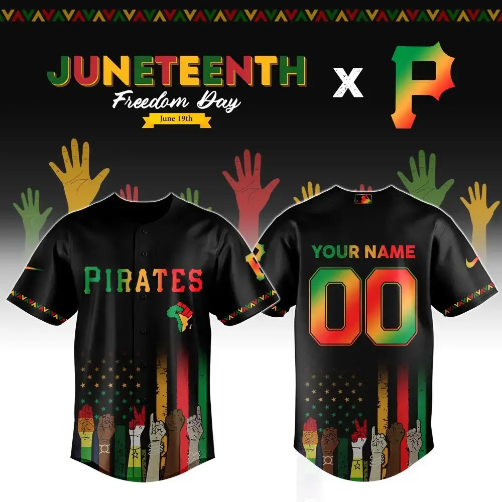 Customizable Juneteenth Freedom Day Jersey – Celebrate With Style And Pride! Image