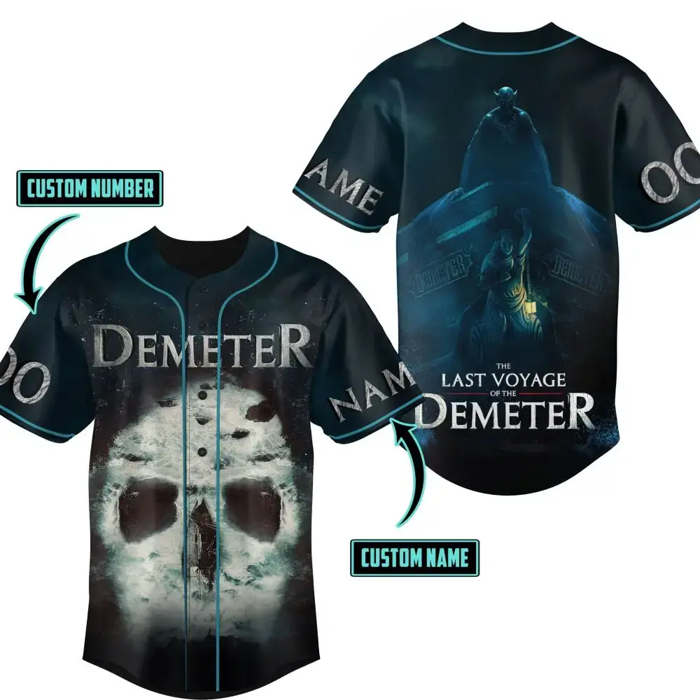 Customizable 'Last Voyage Of The Demeter' Baseball Jersey - Add Your Name & Number! Image