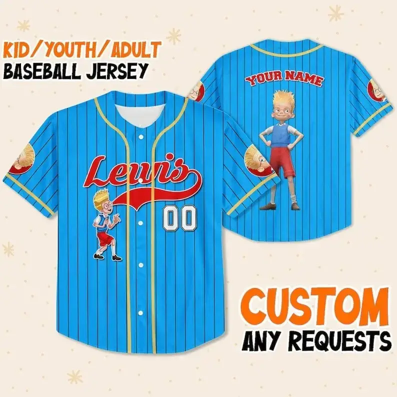 Customize Your Kid/Youth/Adult Baseball Jersey – Add Name & Number – Perfect Gift! Image