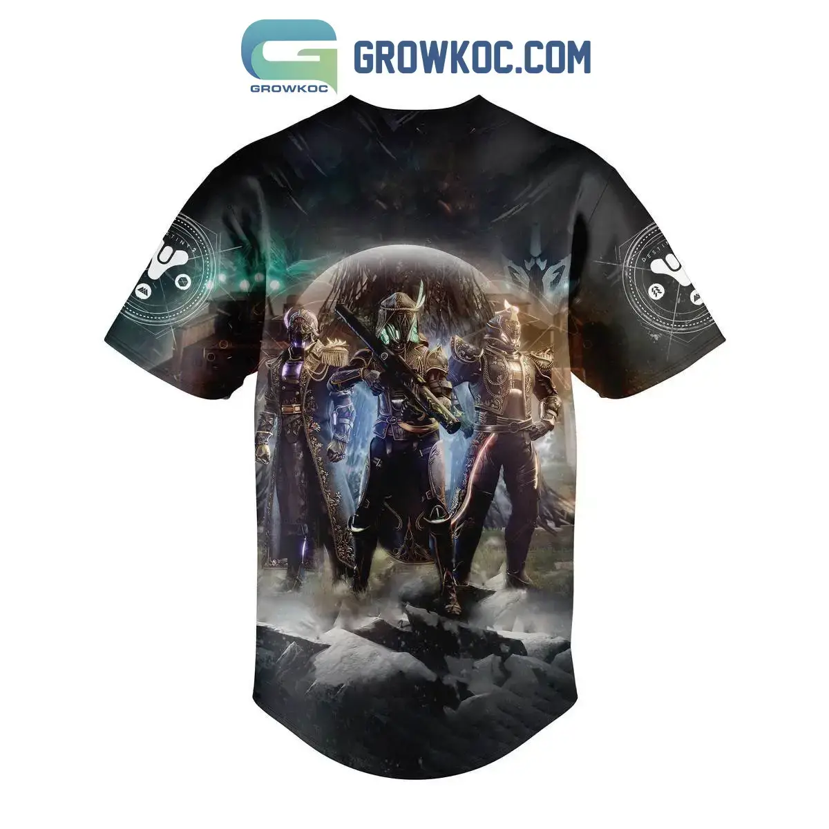 Destiny The Game Baseball Jersey Image