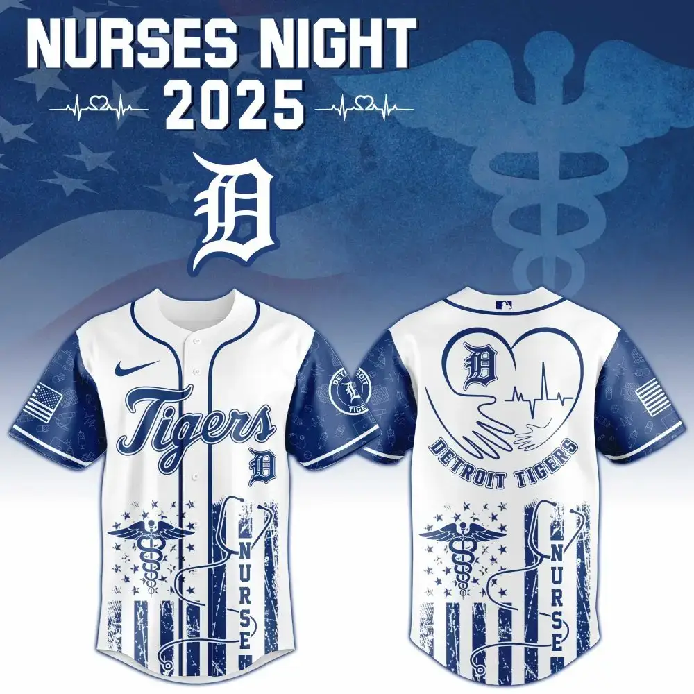 Detroit Tigers Nurses Night Jersey 2025 - Celebrate Healthcare Heroes In Style! Image