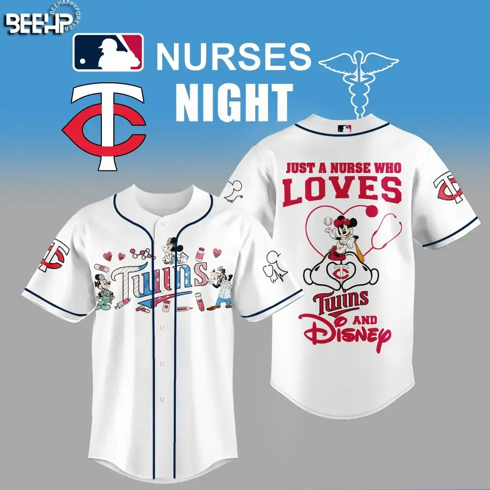 Disney & Twins Nurses Night Jersey - Perfect For Disney Loving Nurses – Limited Edition Image
