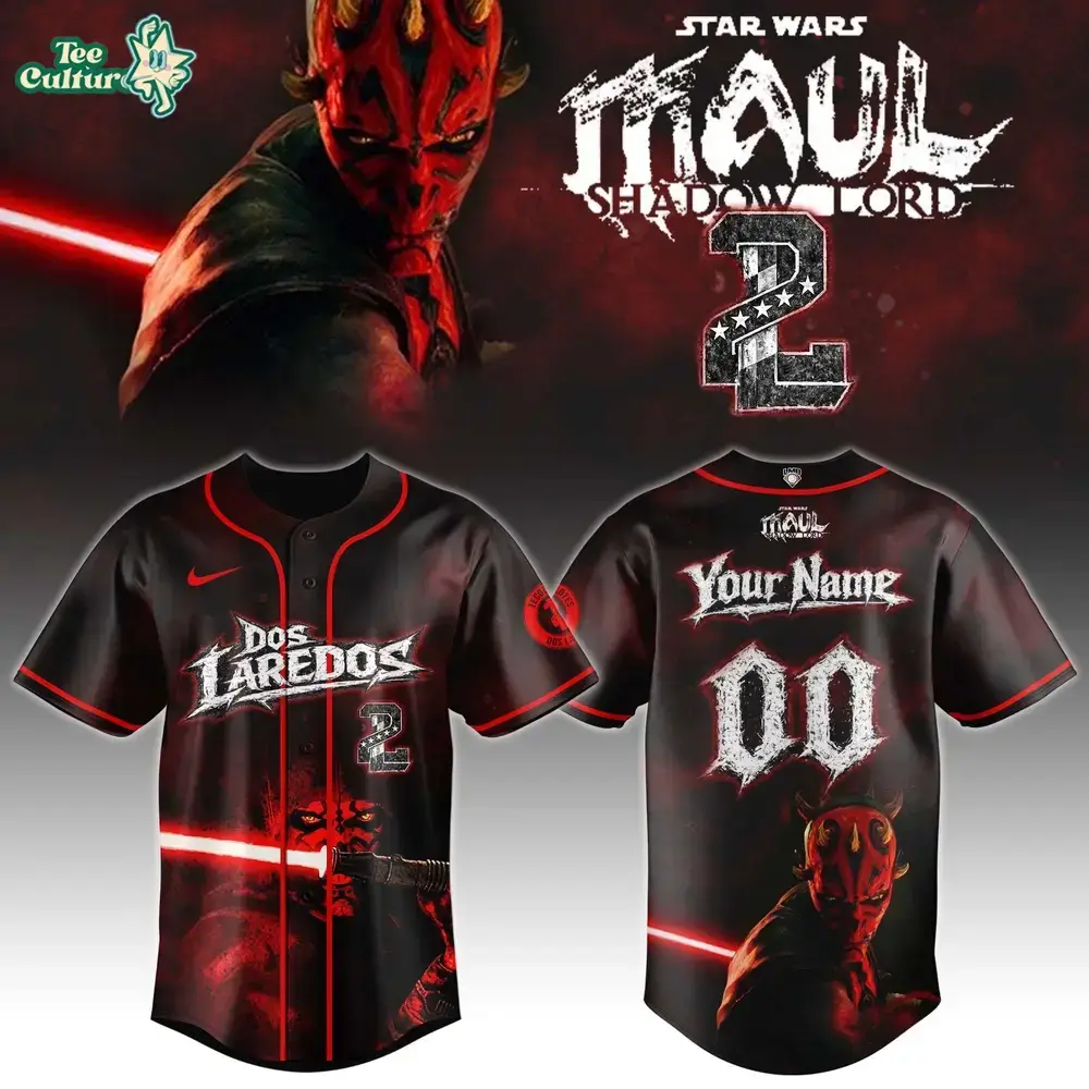 Dos Laredos Maul Shadow Lord 2026 Limited Edition Baseball Jersey Image
