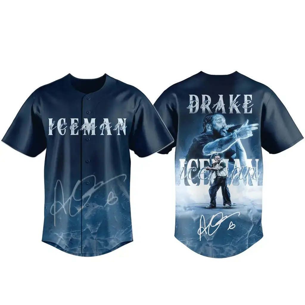 Drake Ice Man Legend 2026 Baseball Jersey Image